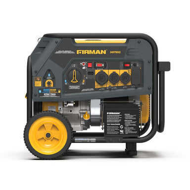 Firman H07552 Dual Fuel 7500W Portable Generator Front View