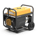 Firman P03503 Gasoline 4450W Generator Rear View and Right Side View