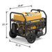 Firman P03628 Gasoline 4550W Generator Dimensions