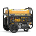 Firman P03628 Gasoline 4550W Generator Left Side and Front View