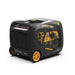 Firman W03385 Gasoline 3650W Generator Left Side and Front View