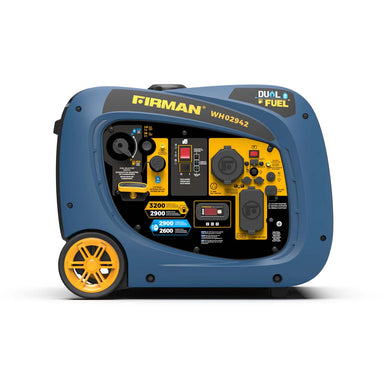 Firman WH02942 Dual Fuel 3200W Generator Front View
