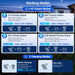 Four AC output priority modes and two charging modes of the 16kW all-in-one inverter