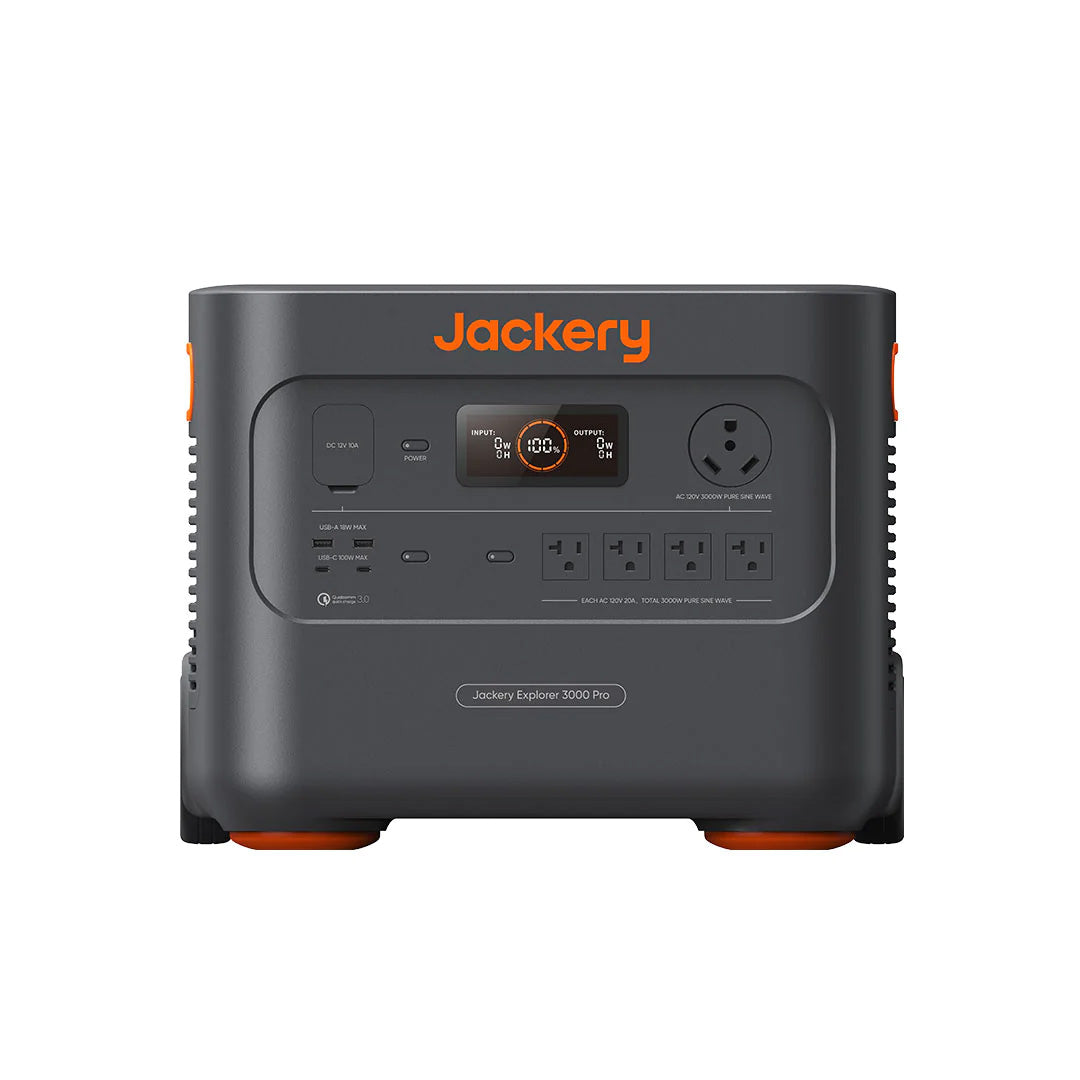 Jackery Explorer 3000 Pro Portable Power Station Front View
