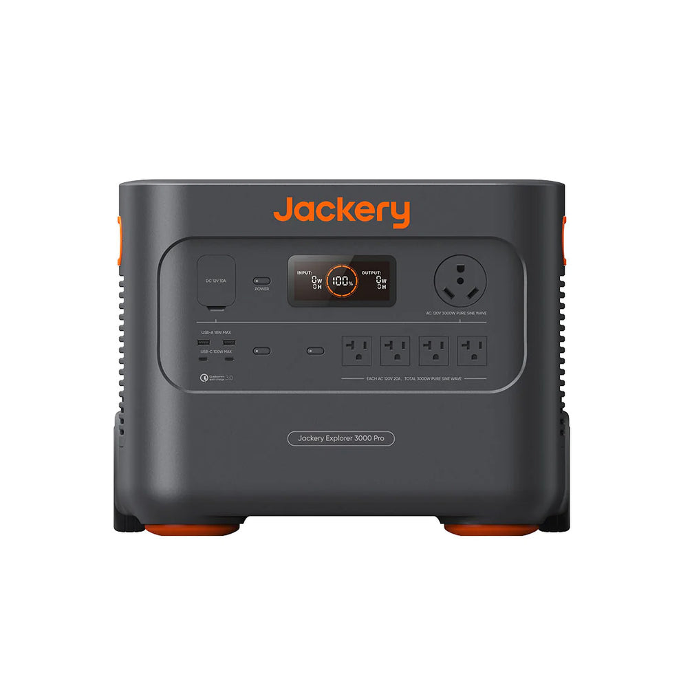 Jackery Explorer 3000 Pro Portable Power Station Front View