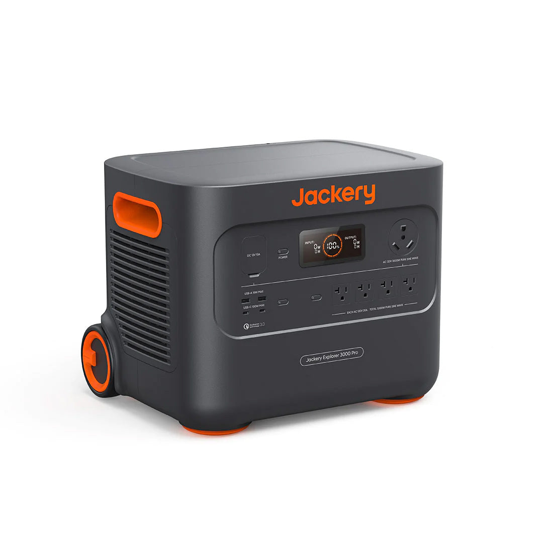 Jackery Explorer 3000 Pro Portable Power Station Side View