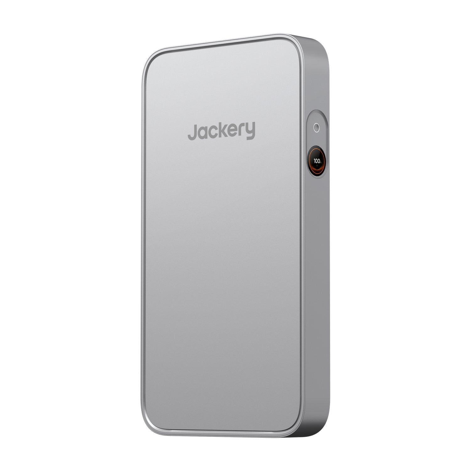 Jackery FridgeGuard Battery Pack 1024Wh expansion battery with its LCD screen and power button on the right side