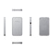 Jackery FridgeGuard Battery Pack front, back, side, top and bottom views