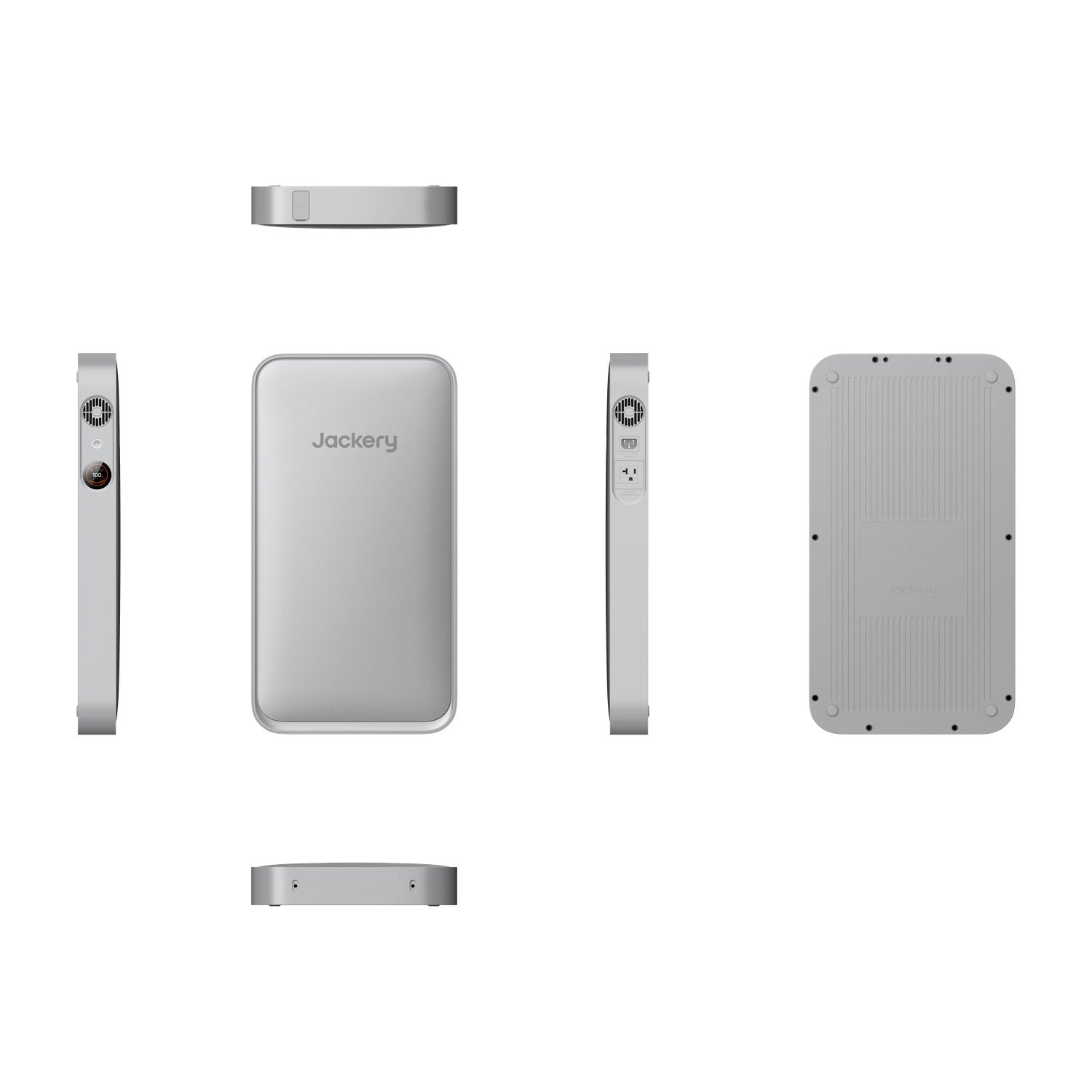 Jackery FridgeGuard front, back, side, top and bottom views