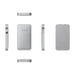 Jackery FridgeGuard front, back, side, top and bottom views