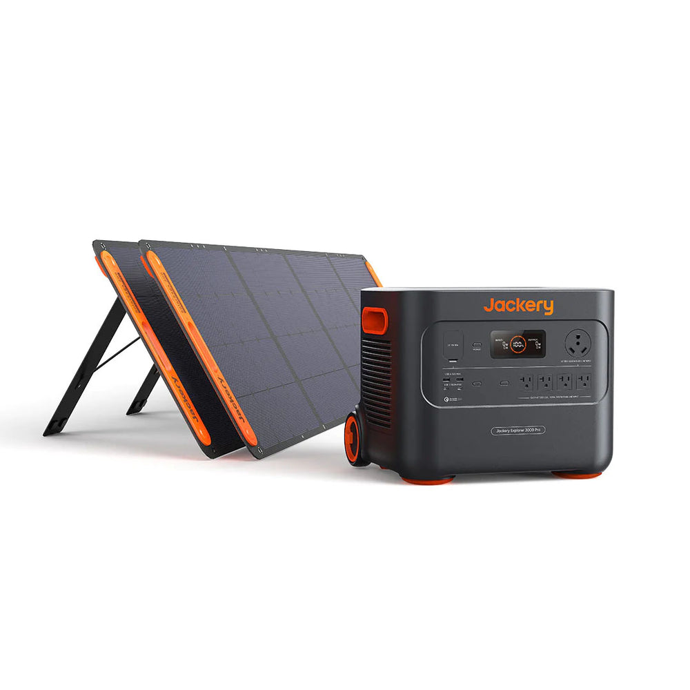 Jackery Solar Generator 3000 Pro With 2 200W Solar Panels
