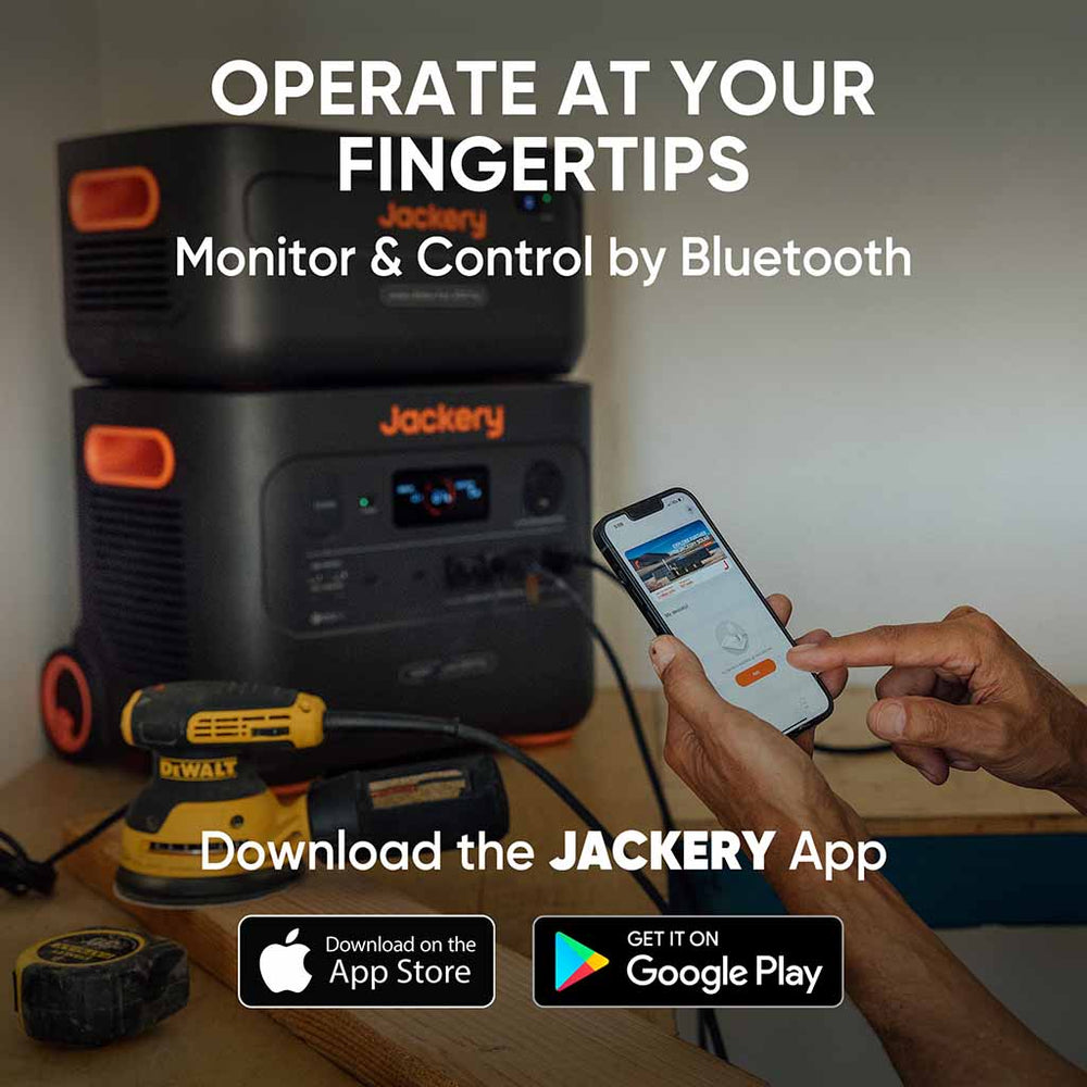 Operate the Jackery 2000 Plus With The Jackery App