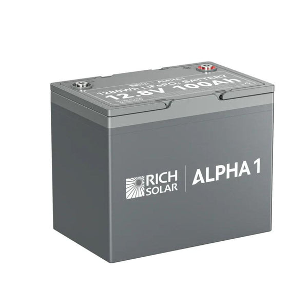 Rich Solar ALPHA 1 12V 100Ah lithium battery