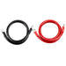 SunGold Power 4/0 AWG Battery Cable 5 Feet in red and black with ring terminal lugs