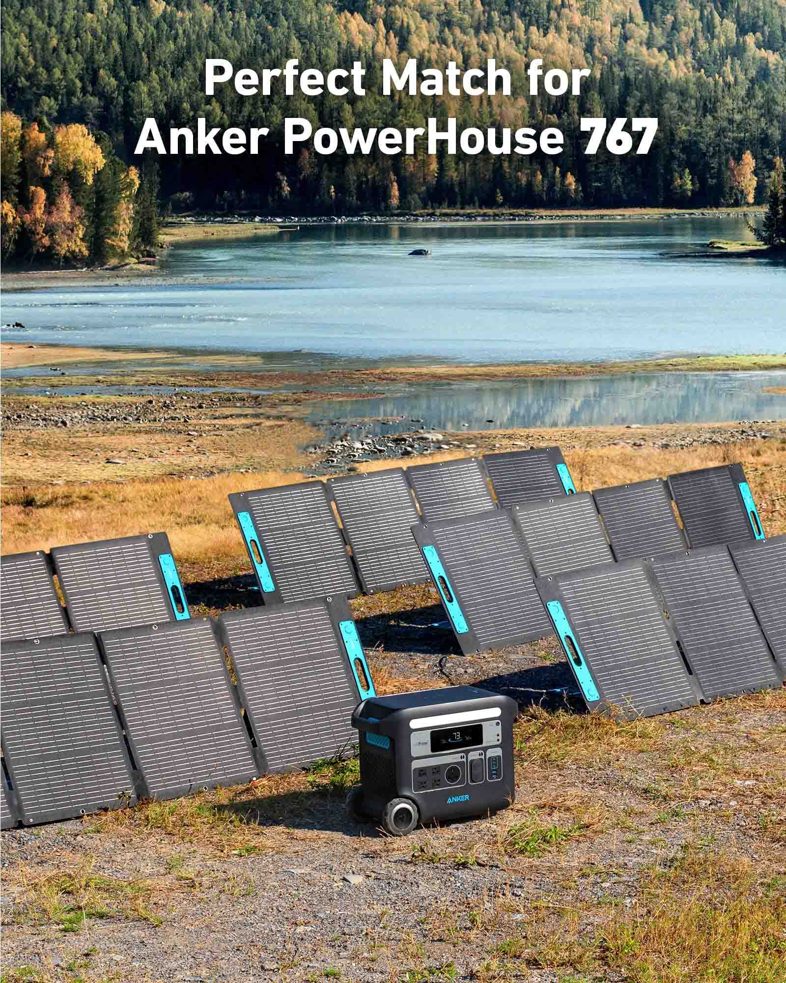 The Anker 521 200W Solar Panel Is A Perfect Match For The PowerHouse 767