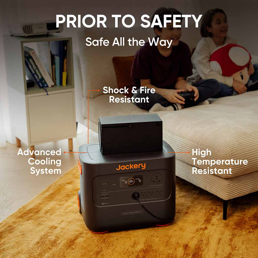 The Jackery 2000 Plus Is Safe To use