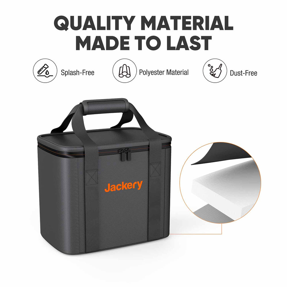 The Jackery Small Carrying Case Bag Has Quality Material Made To Last