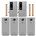 Two SGS-12K18MAX hybrid inverters with four PowerMax 314 Outdoor batteries for 64.28kWh