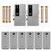 Two SGS-12K18MAX hybrid inverters with six PowerMax 314 Outdoor batteries for 96.42kWh