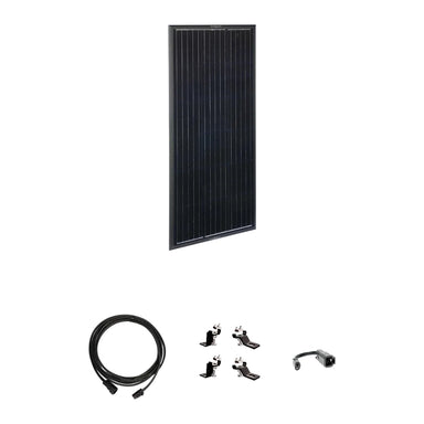 Zamp Solar AirStream OBSIDIAN® SERIES 100 Watt Solar Panel Expansion Kit