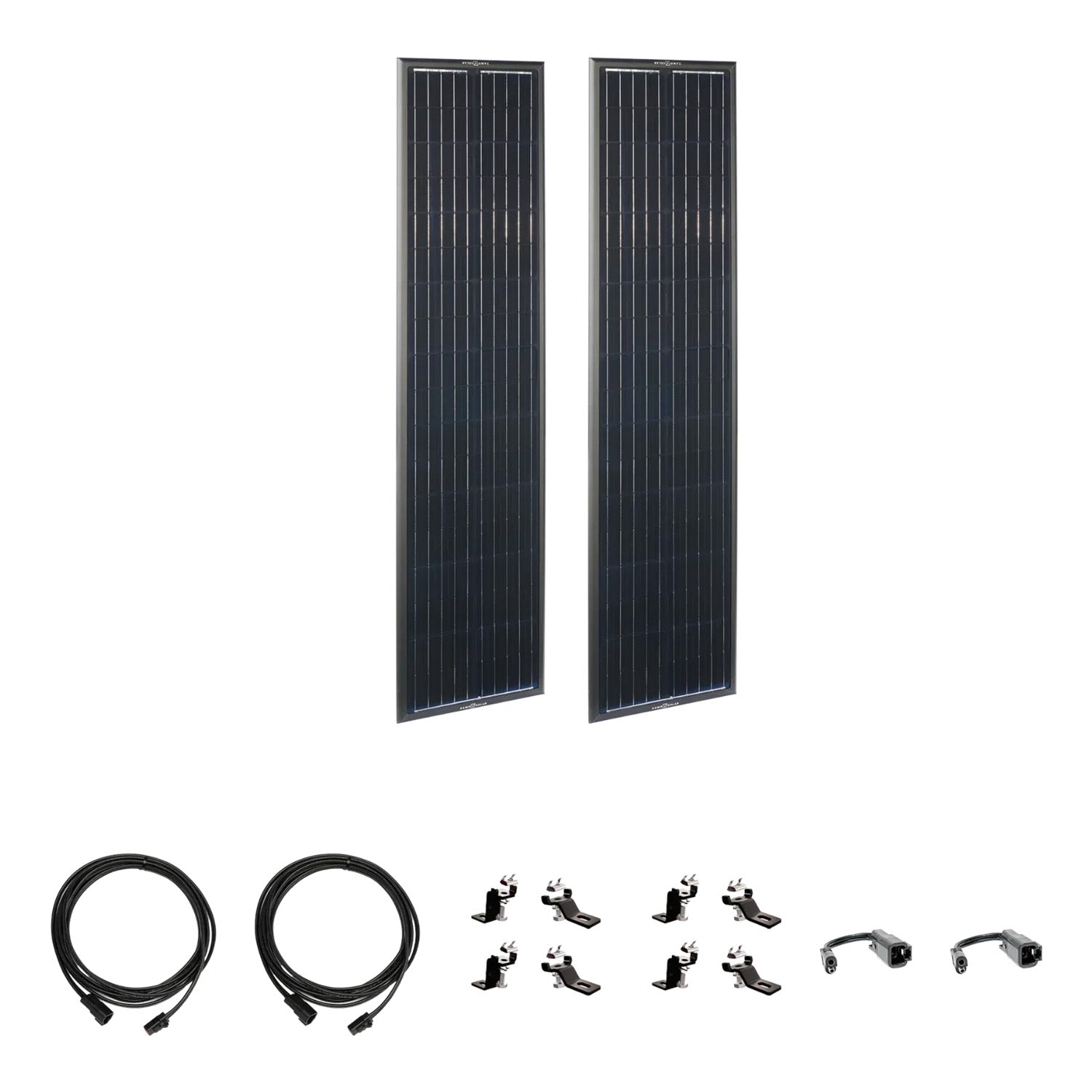 Zamp Solar Airstream OBSIDIAN® SERIES 180 Watt Long Solar Panel Expans