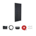 Zamp Solar Legacy Black 190 Watt Solar Panel Cinder 40 Deluxe Kit