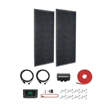 Zamp Solar Legacy Black 380 Watt Deluxe Kit