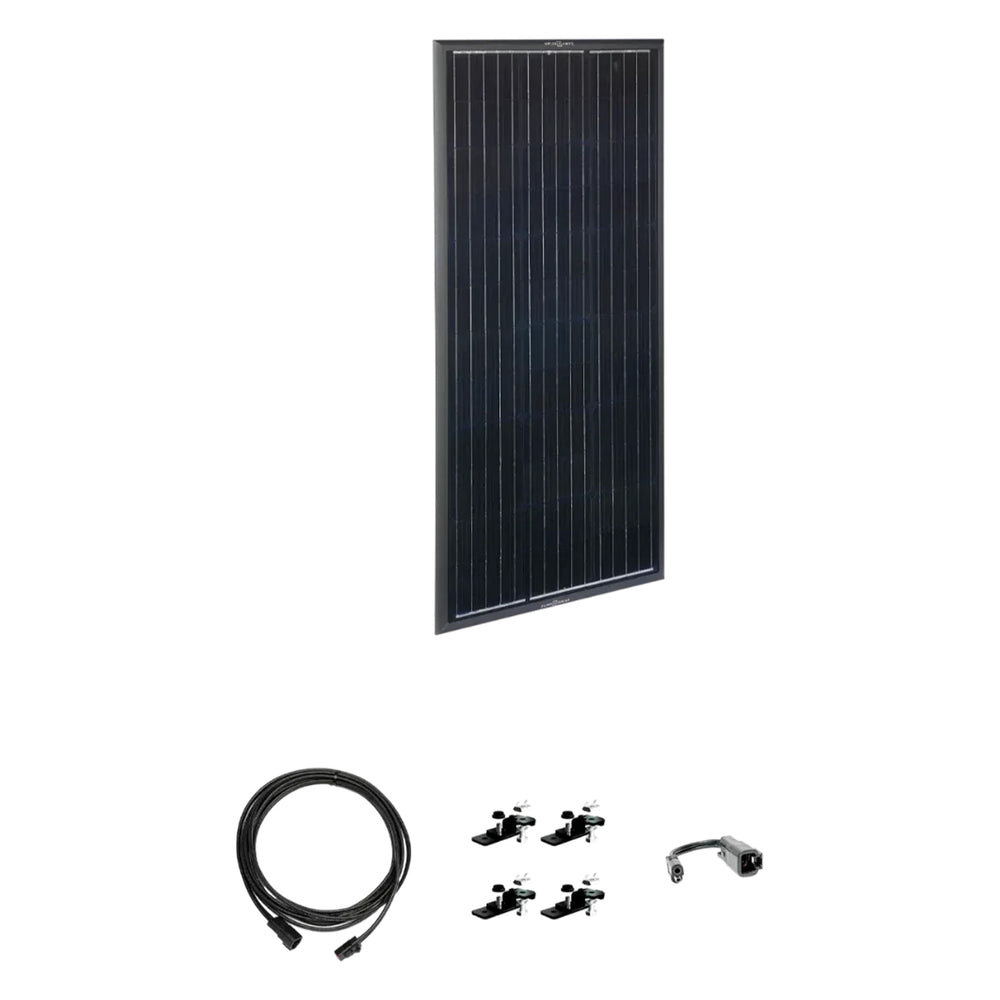 Zamp Solar OBSIDIAN® SERIES 100-Watt Solar Panel Kit