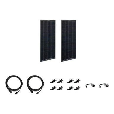 Zamp Solar OBSIDIAN® SERIES 90 Watt Solar Panel Kit