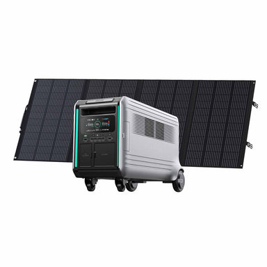 Zendure 400W Solar Panel With The SuperBase V