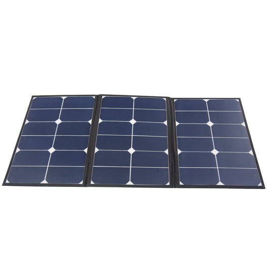 AIMS Power Foldable & Portable Monocrystalline Solar Panel | Pre-wired and Built-in Carrying Case | 60 Watts