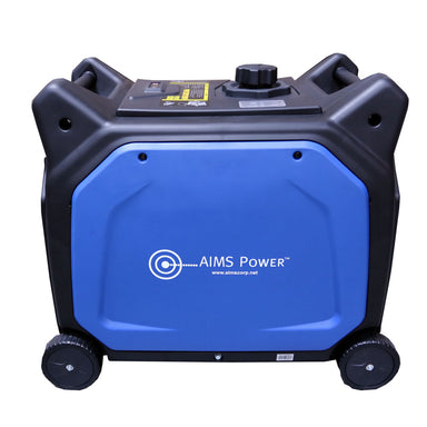 AIMS Power 6600 Watt Portable Gasoline Pure Sine Inverter Generator Front View
