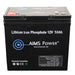 AIMS Power 12 Volt 50A Lithium Iron Phosphate Battery