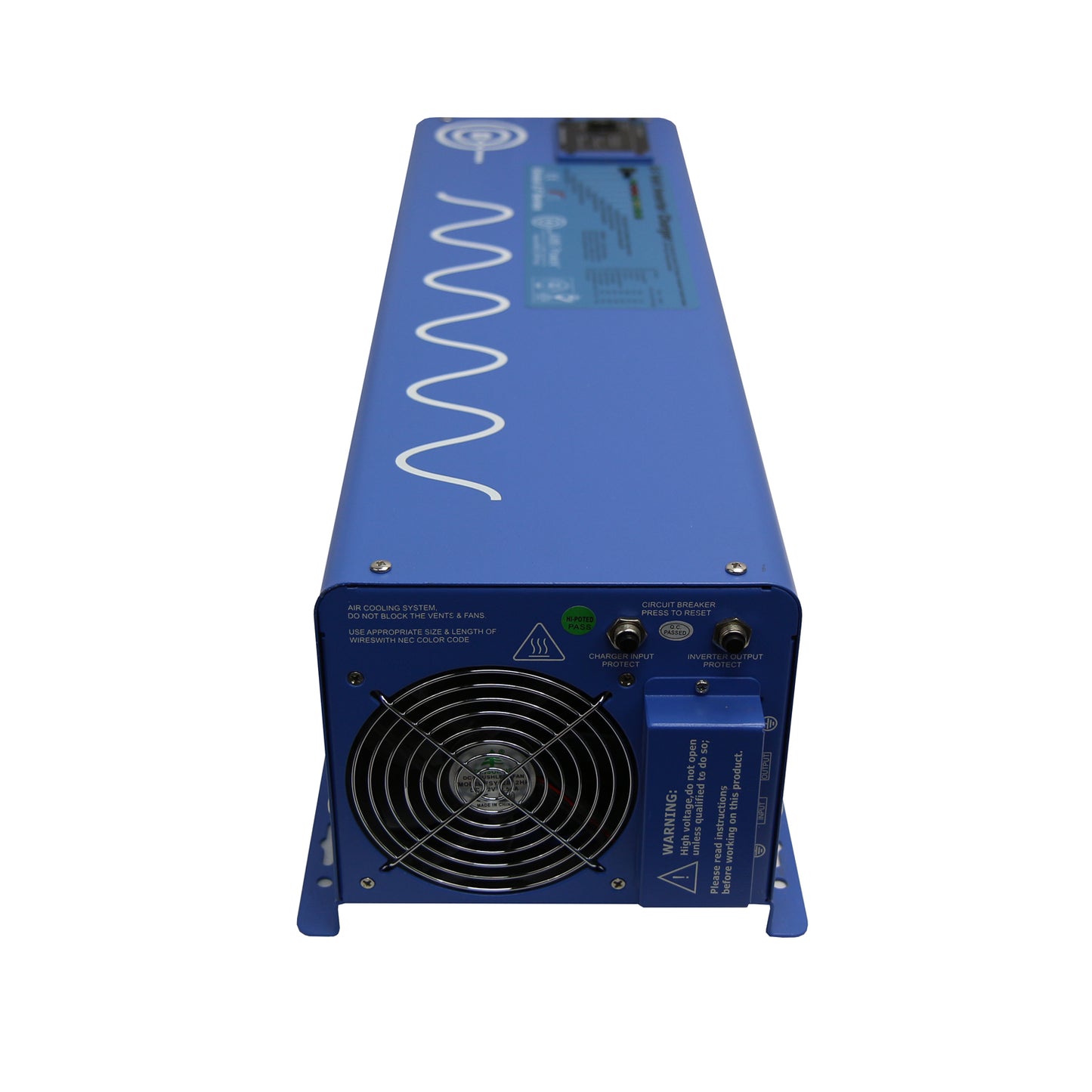 AIMS Power Pure Sine Inverter Charger | Split Phase 120/240VAC Output | 6000 Watts | 48 Volts