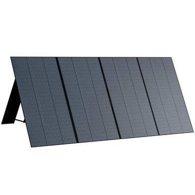 BLUETTI PV350 Foldable Solar Panel Front & Side View