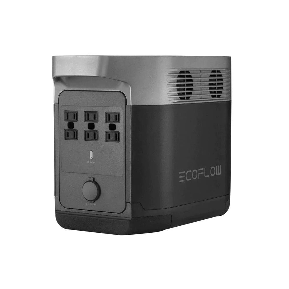 EcoFlow DELTA 1300 Portable Power Station Rear View