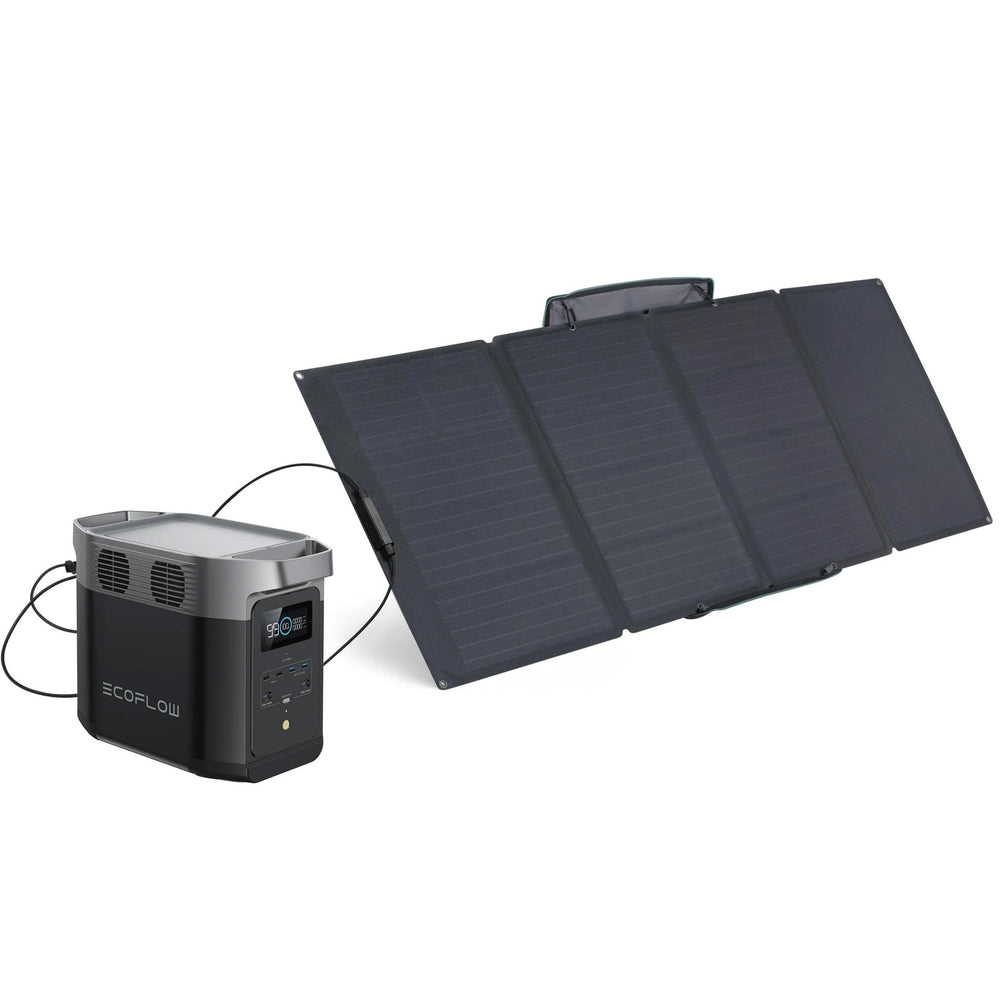 EcoFlow DELTA 2 + 400 Watt Portable Solar Panel