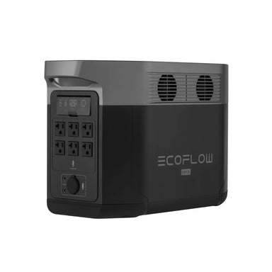 EcoFlow DELTA Max 1600 Portable Power Station Rear and Side View