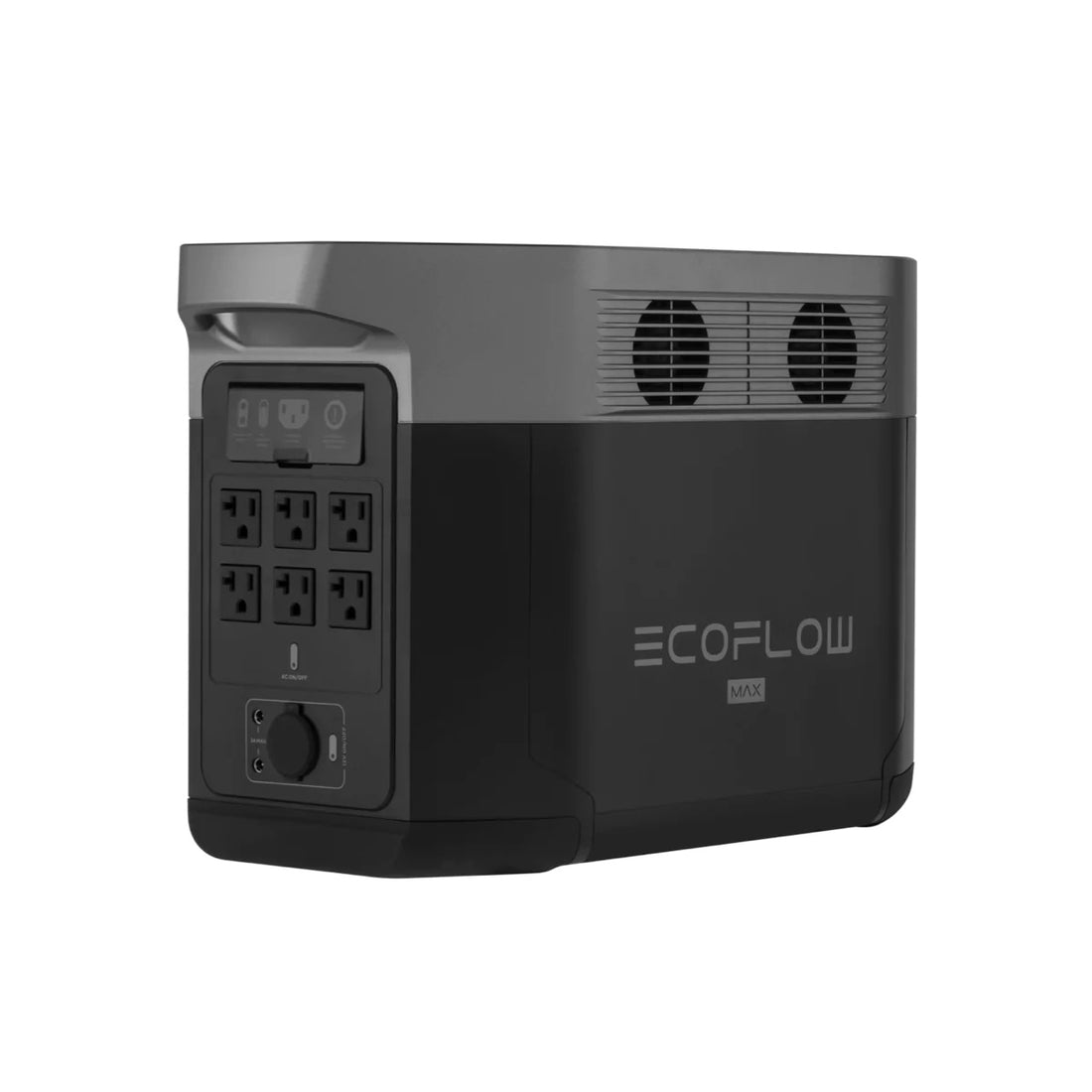 EcoFlow DELTA Max 1600 Portable Power Station Rear Side View