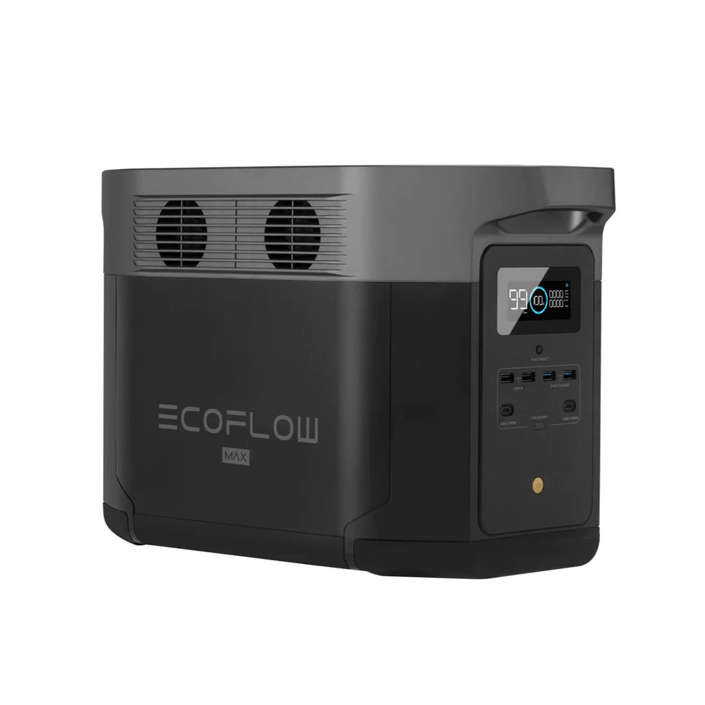 EcoFlow DELTA 1600 Portable Power Station Side & Front View