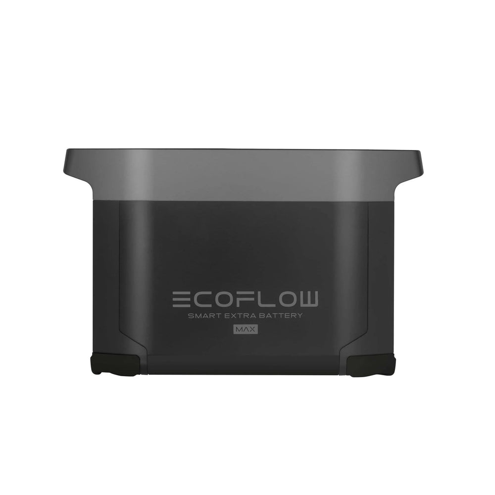 EcoFlow DELTA Max Smart Extra Battery Side View With Logo