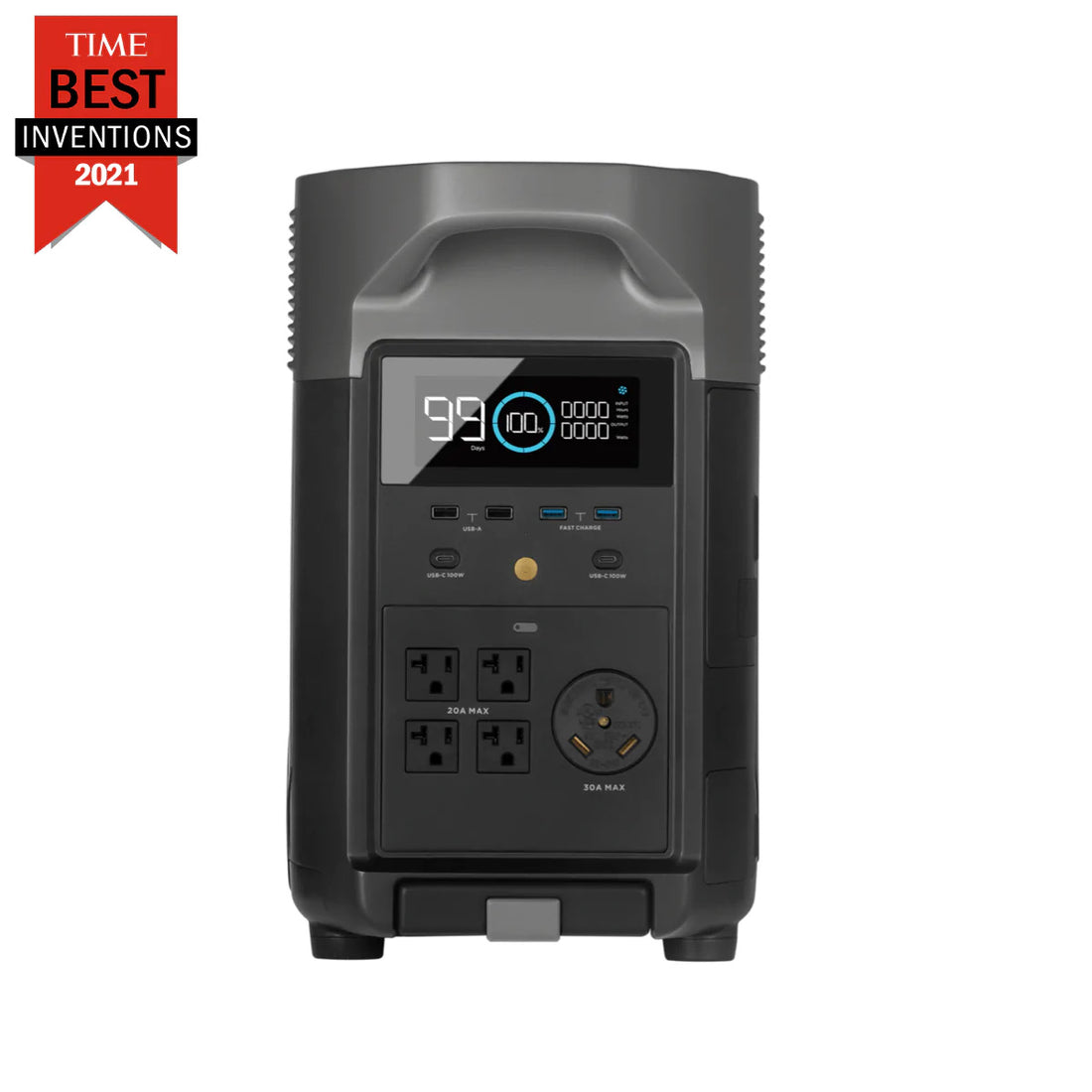 EcoFlow DELTA Pro Portable Power Station Front View