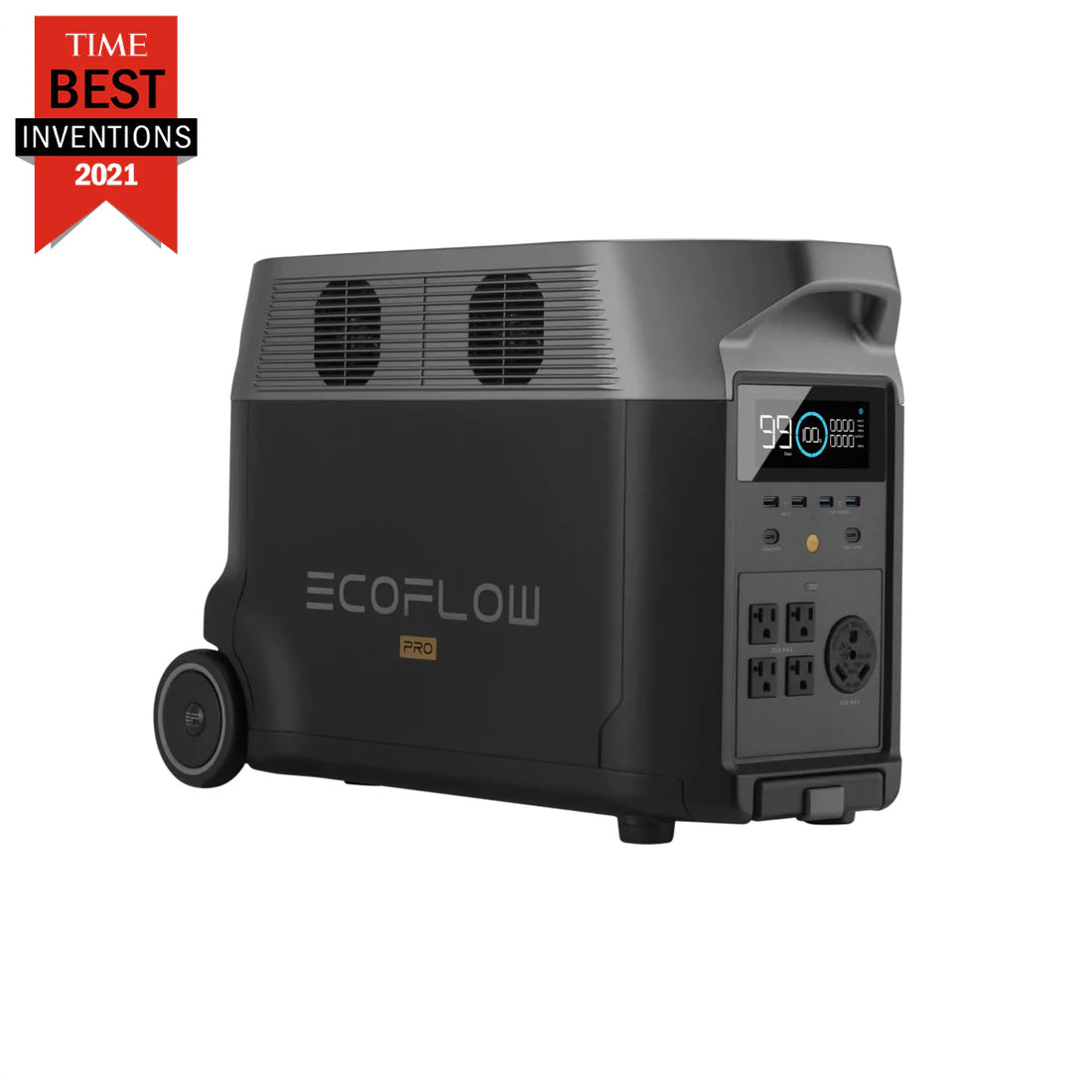 EcoFlow DELTA Pro Portable Power Station Side View