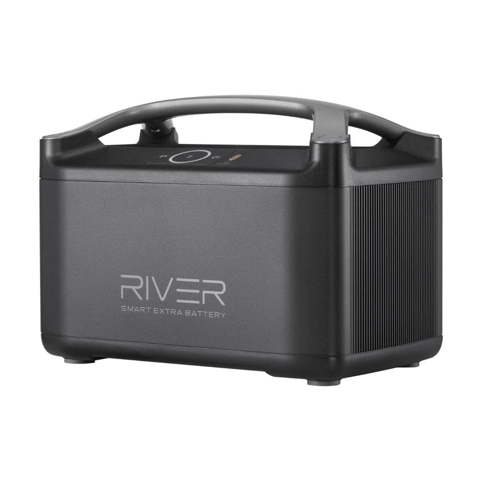EcoFlow RIVER Pro Extra Battery Front & Side View