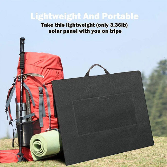 Flashfish 50W Foldable & Portable Solar Panel