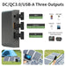 Gofort 60W Portable Solar Panel Has DC/QC3.0/USB-A Outputs