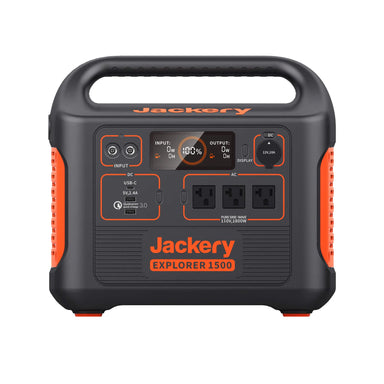 Jackery Explorer 1500 Portable Power Station Front View