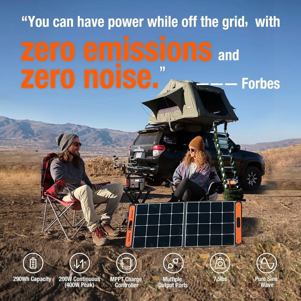 Jackery 290 Portable Power Station Has Zero Emissions and Zero Noise