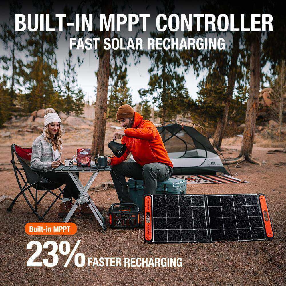 Built-In MPPT Controller For Fast Solar Recharging