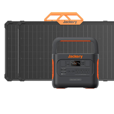 Jackery Solar Generator 1000 Pro With 2 SolarSaga Panels
